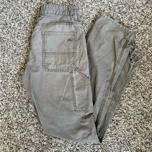Distressed carpenter pants